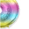 balon foliowy cyfra 5 gradient pastelowy flexmetal 34 dgt