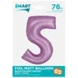 balon foliowy cyfra 5 lawendowy matowy godan 30 dgt