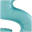 balon foliowy cyfra 5 niebieski pastel grabo 26 dgt