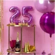 balon foliowy cyfra 5 rozowy partydeco 14 dgt
