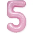 balon foliowy cyfra 5 rozowy partypal 39 dgt