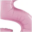 balon foliowy cyfra 5 rozowy pastel grabo 26 dgt