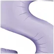 balon foliowy cyfra 5 satynowy liliowy grabo 40 dgt