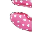 balon foliowy cyfra 5 serduszka rozowy jix 18 dgt