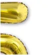 balon foliowy cyfra 5 stojaca zloty dekoracjepolska 15 dgt