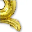 balon foliowy cyfra 5 stojaca zloty dekoracjepolska 30 dgt