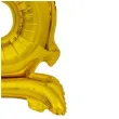balon foliowy cyfra 5 stojaca zloty godan 15 dgt