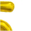 balon foliowy cyfra 5 stojaca zloty godan 29 dgt