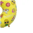 balon foliowy cyfra 5 unicorn party zolty godan 31 dgt