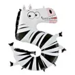balon foliowy cyfra 5 zebra grabo 36 dgt