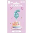 balon foliowy cyfra 6 micro blekitny godan 5 dgt