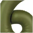 balon foliowy cyfra 6 oliwkowy folat 34 dgt