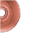 balon foliowy cyfra 6 rozowe zloto grabo 26 dgt