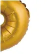 balon foliowy cyfra 6 satynowa zloty godan 14 dgt