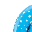balon foliowy cyfra 6 w gwiazdki niebieski jix 18 dgt