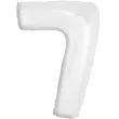balon foliowy cyfra 7 bialy godan 36 dgt
