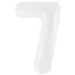 balon foliowy cyfra 7 bialy partydeco 39 dgt