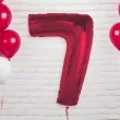 balon foliowy cyfra 7 czerwony godan 36 dgt
