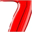 balon foliowy cyfra 7 czerwony grabo 26 dgt