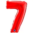 balon foliowy cyfra 7 czerwony grabo 26 dgt