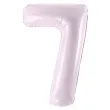 balon foliowy cyfra 7 fioletowy partydeco 34 dgt