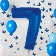 balon foliowy cyfra 7 niebieski godan 36 dgt