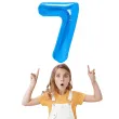 balon foliowy cyfra 7 niebieski partypal 16 dgt
