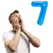 balon foliowy cyfra 7 niebieski partypal 16 dgt