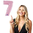 balon foliowy cyfra 7 rozowy pastel grabo 26 dgt
