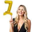 balon foliowy cyfra 7 stojaca zloty godan 15 dgt