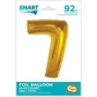 balon foliowy cyfra 7 zloty godan 36 dgt
