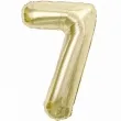 balon foliowy cyfra 7 zloty jasny godan 33 dgt