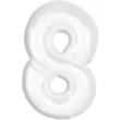 balon foliowy cyfra 8 beauty charm bialy godan 36 dgt
