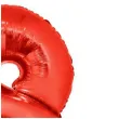 balon foliowy cyfra 8 czerwony funny fashion 40 dgt