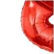 balon foliowy cyfra 8 czerwony funny fashion 40 dgt