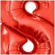 balon foliowy cyfra 8 czerwony funny fashion 40 dgt