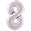 balon foliowy cyfra 8 fioletowy partydeco 34 dgt