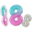 balon foliowy cyfra 8 kosmos teczowy godan 31 dgt