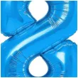 balon foliowy cyfra 8 niebieski partypal 16 dgt