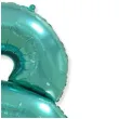 balon foliowy cyfra 8 niebieski tiffany flexmetal 34 dgt