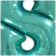 balon foliowy cyfra 8 niebieski tiffany flexmetal 34 dgt