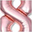 balon foliowy cyfra 8 rozowe zloto dekoracjepolska 39 dgt