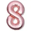 balon foliowy cyfra 8 rozowe zloto dekoracjepolska 39 dgt