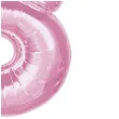 balon foliowy cyfra 8 rozowy jasny godan 36 dgt