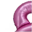 balon foliowy cyfra 8 rozowy satynowy godan 30 dgt