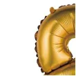 balon foliowy cyfra 8 satynowa zloty godan 14 dgt