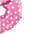 balon foliowy cyfra 8 serduszka rozowy jix 18 dgt