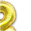 balon foliowy cyfra 8 stojaca zloty dekoracjepolska 15 dgt