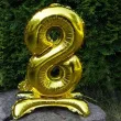 balon foliowy cyfra 8 stojaca zloty dekoracjepolska 15 dgt