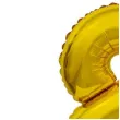 balon foliowy cyfra 8 stojaca zloty godan 15 dgt
